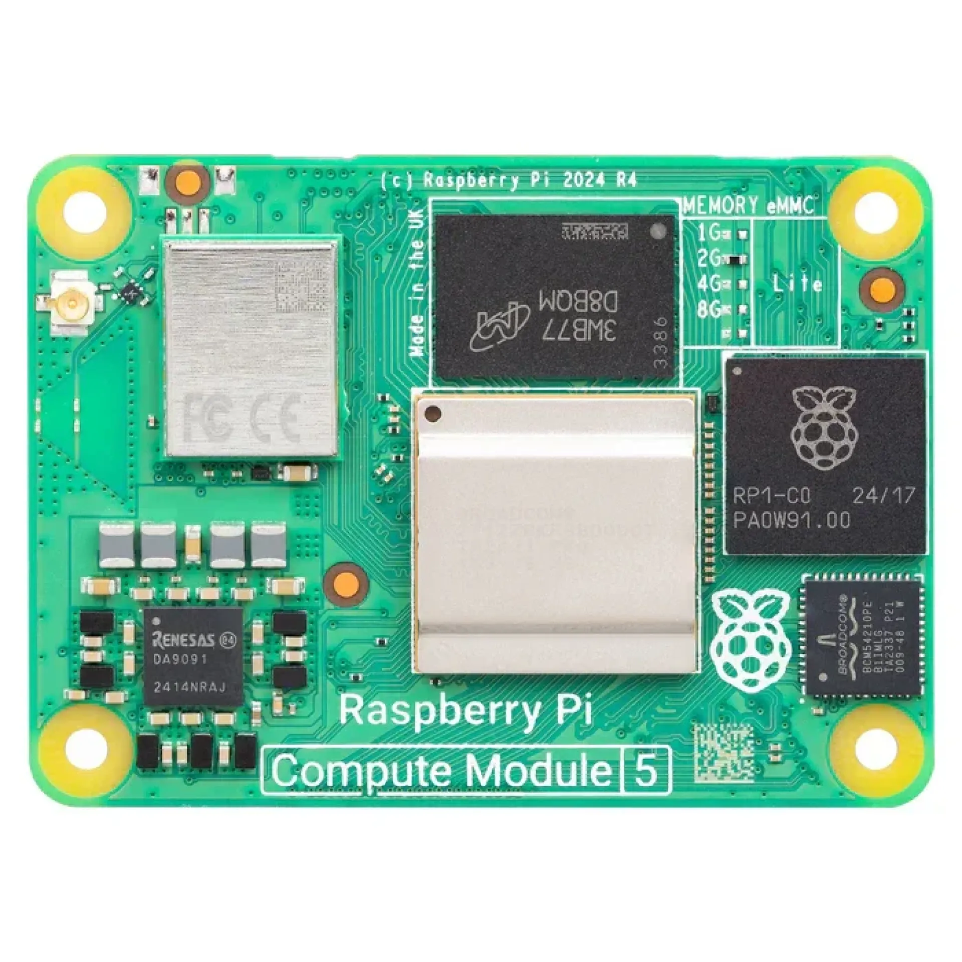 Raspberry Pi Compute Module 5 (CM5) – Embedded Computing Module - Image 2