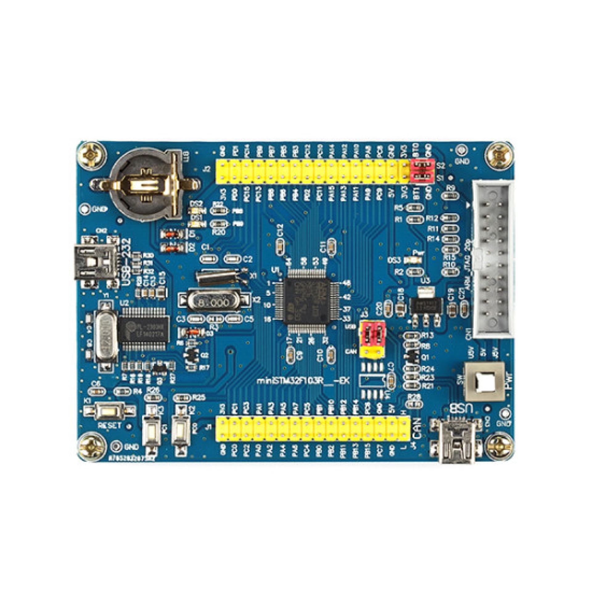 STM32F103RBT6 ARM Cortex-M3 Microcontroller Development Board - Image 2