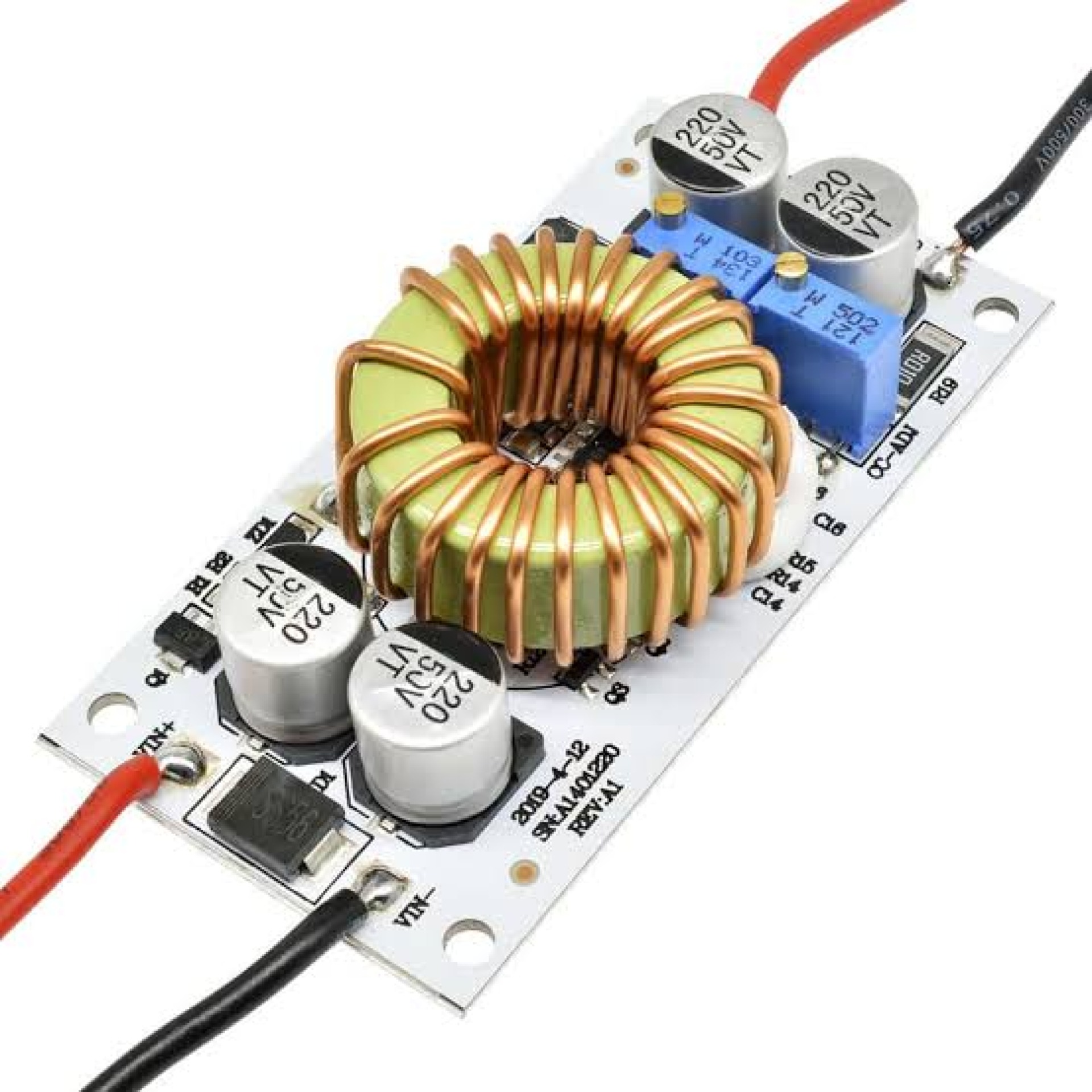 250W 10A Boost Converter Step Up Module 8-48V to 12-50V Adjustable
