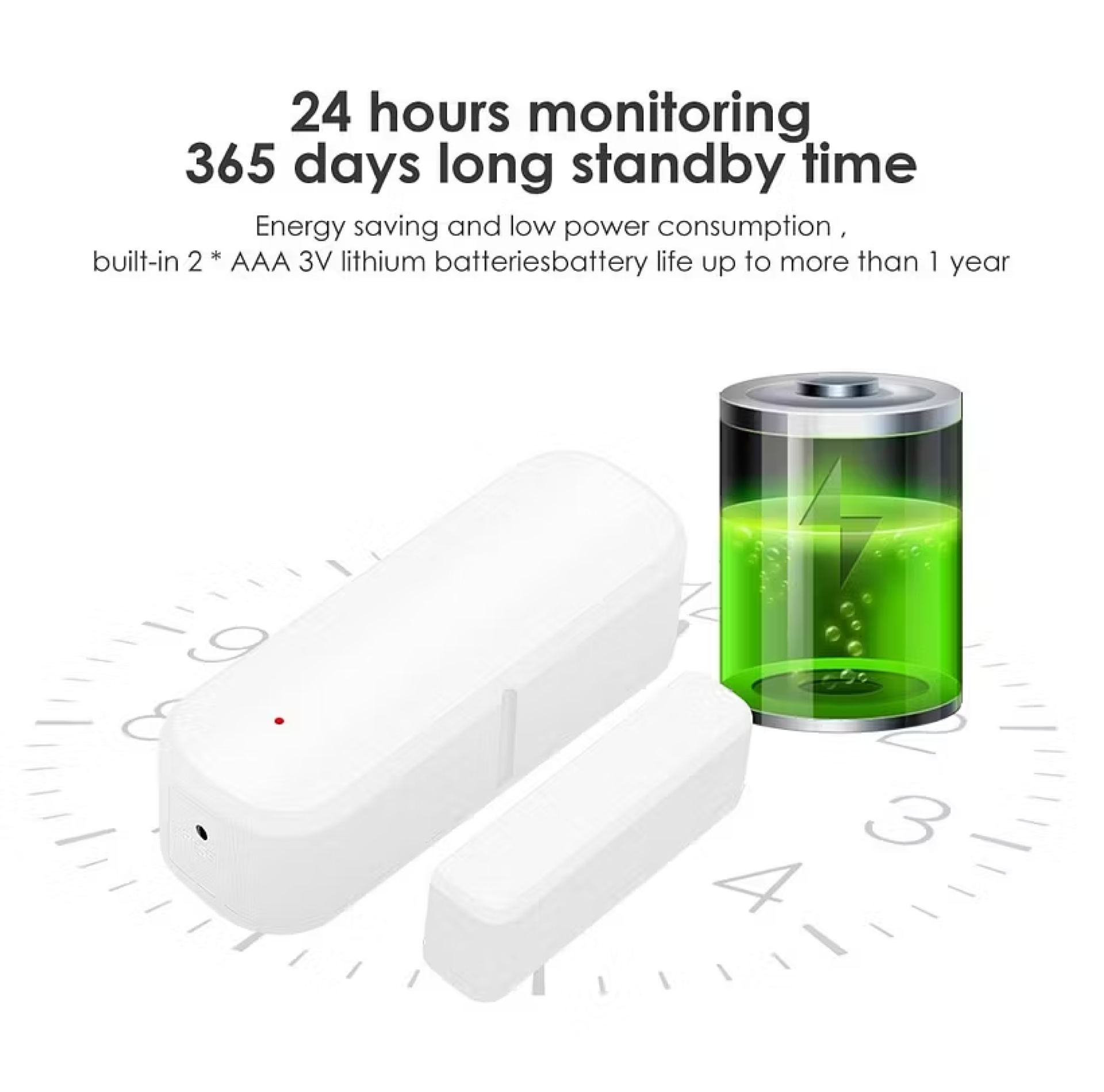 Tuya Door Sensor with Siren (WiFi) - Image 4
