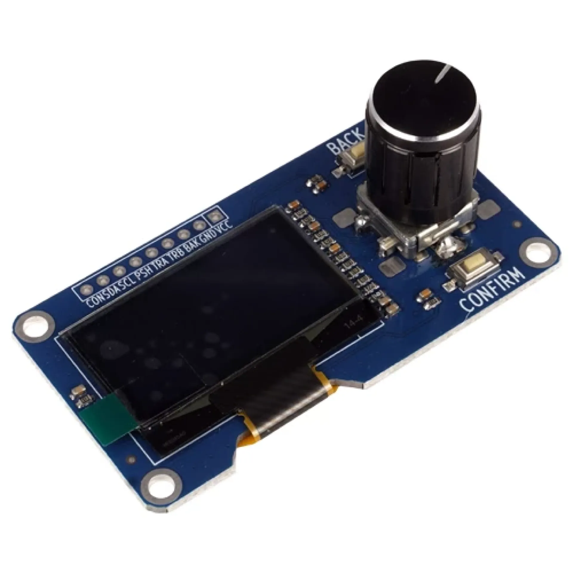 OLED Display I2C 1.3 Inch Module with EC11 Rotary Encoder - Image 3