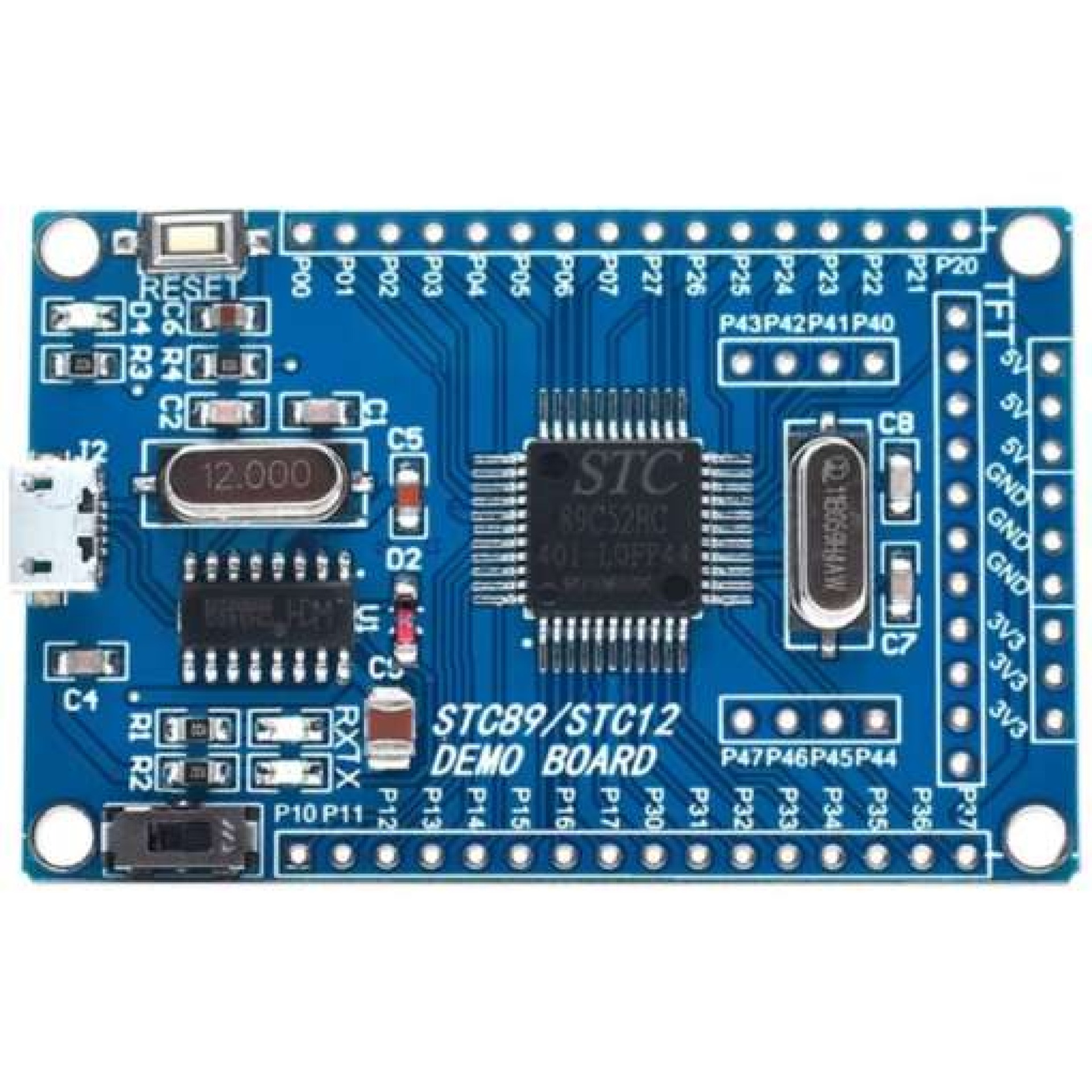 STC89C52 Microcontroller Development Board - Image 7