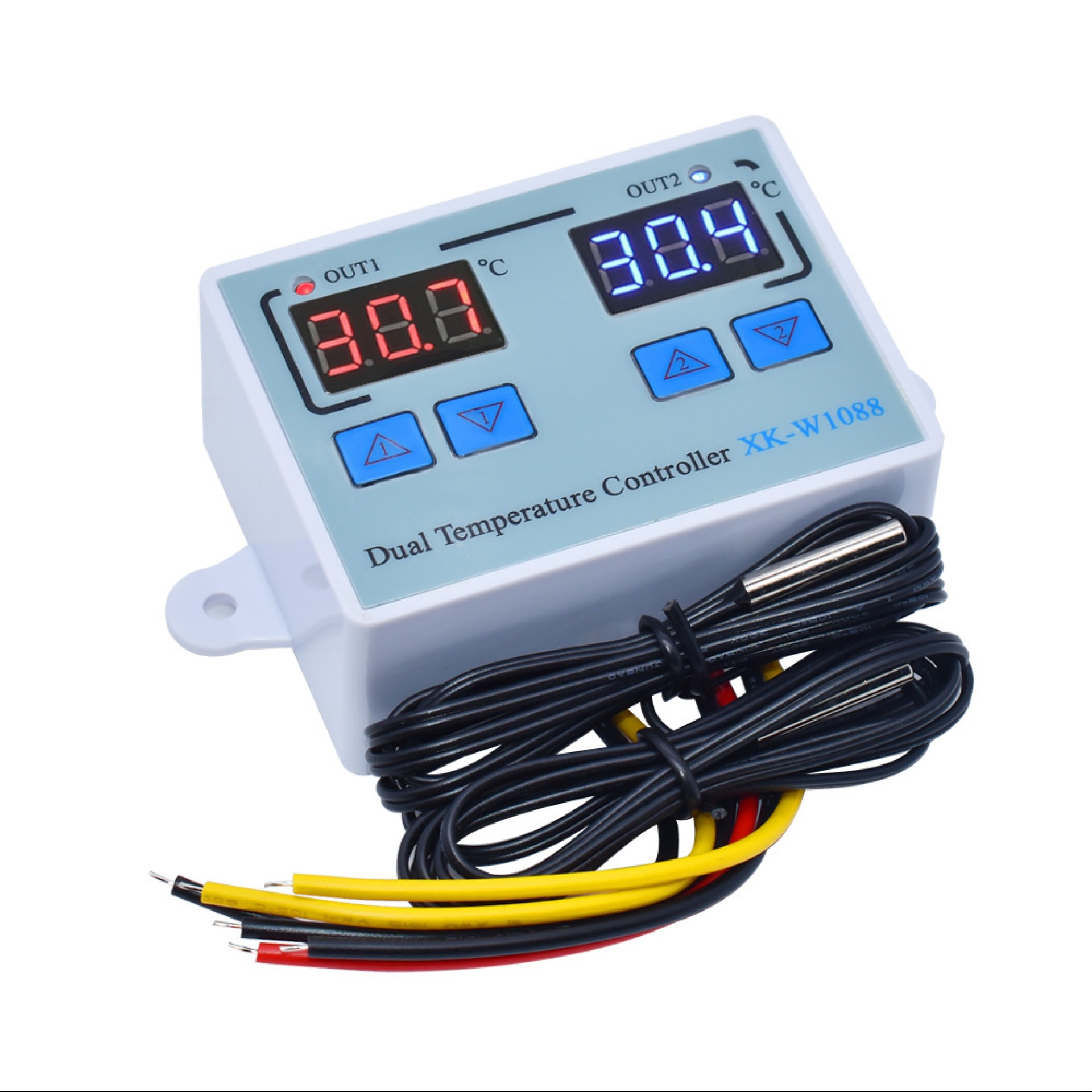 XH-W1088 220Vac Dual Digital Programmable Temperature Controller 10A - Image 4
