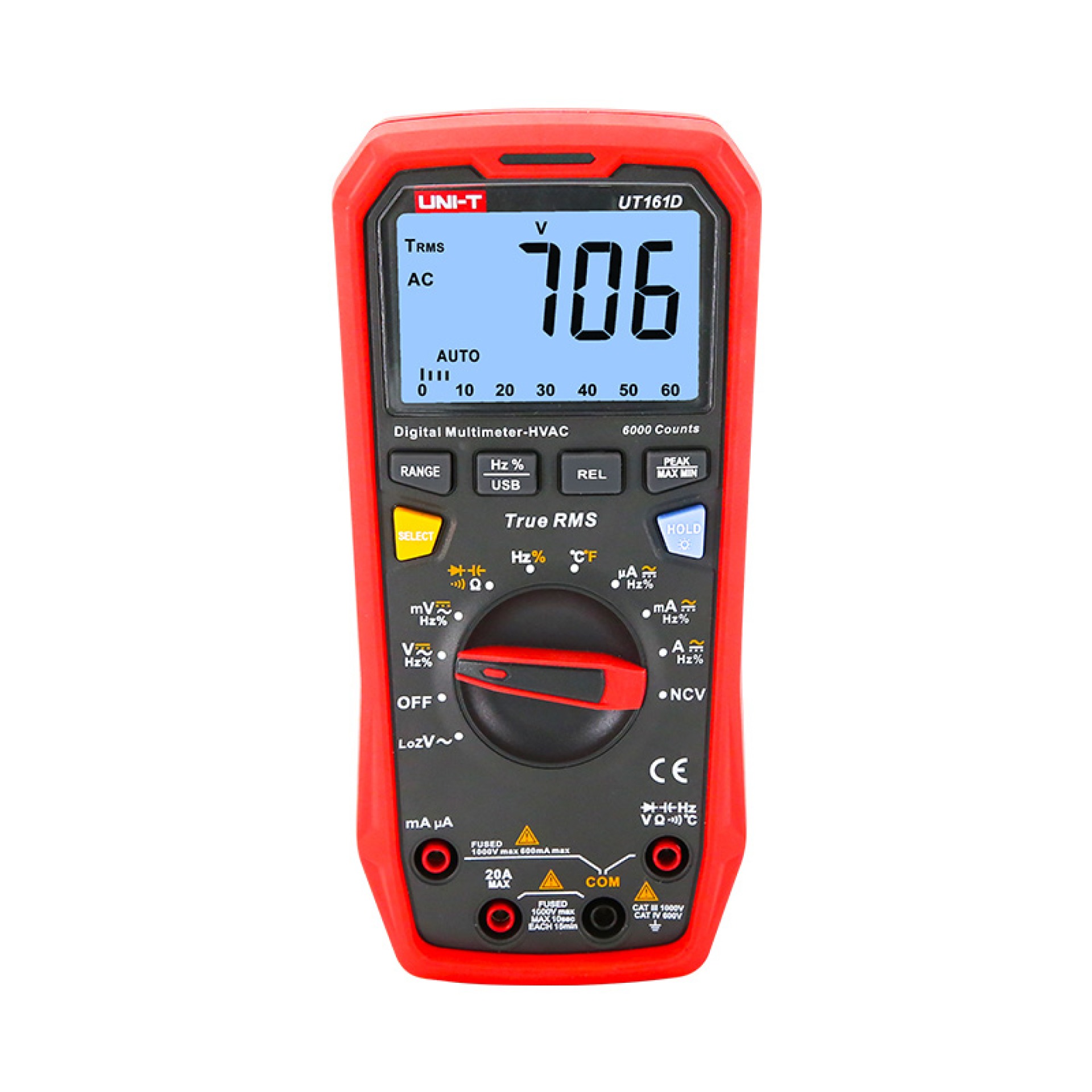 UNI-T UT161D 1000V True RMS Digital Multimeters