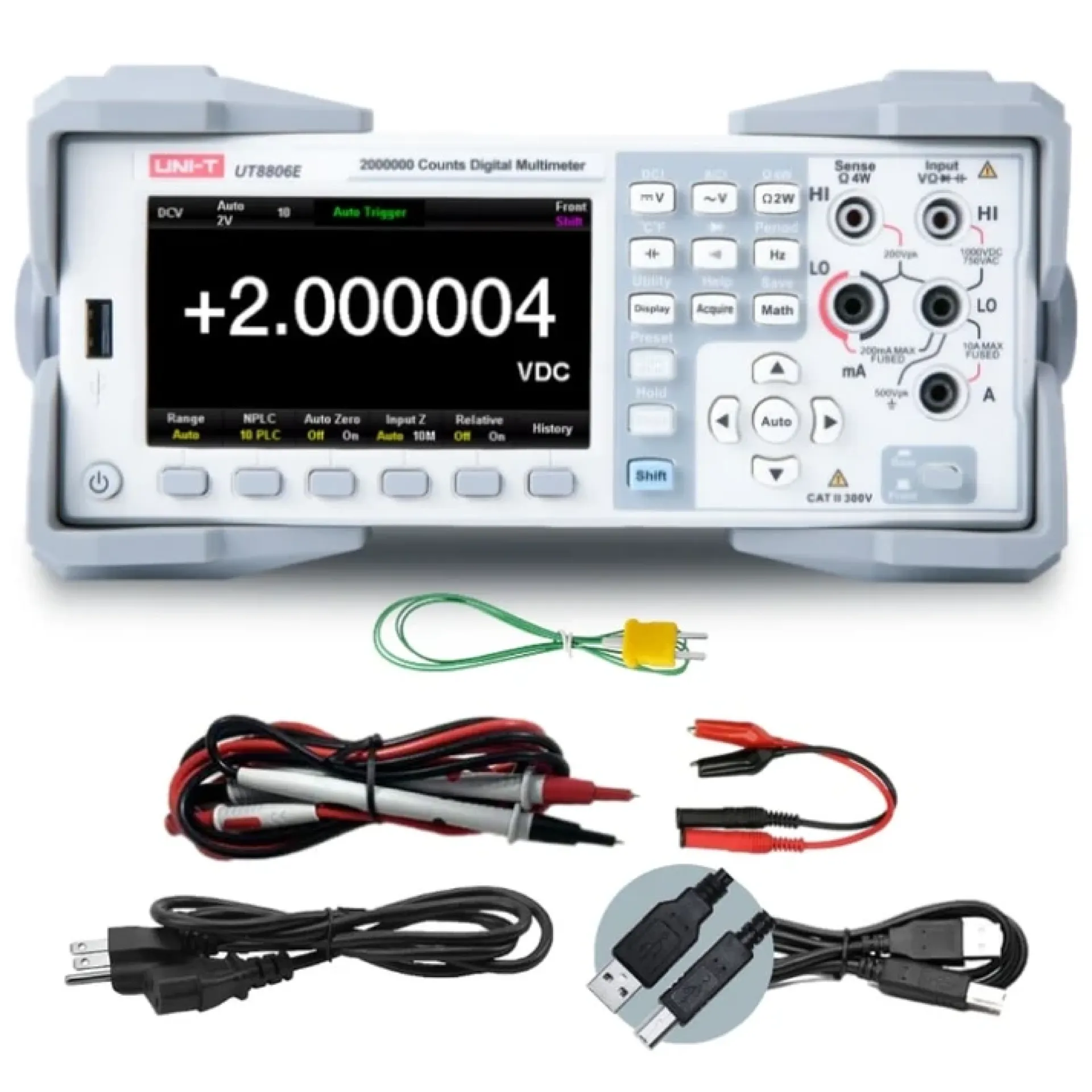 UNI-T UT8806E 6½-digit desktop digital multimeter - Image 3