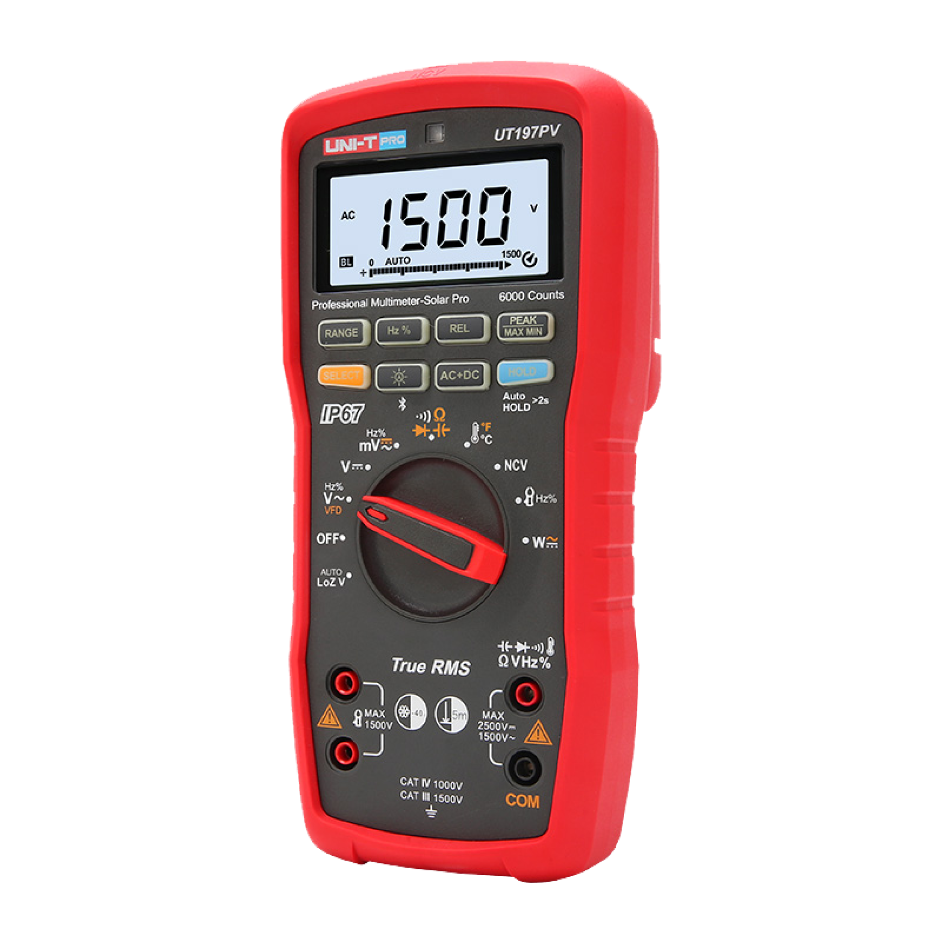UNI-T UT197PV Professional Multimeter-Solar Pro