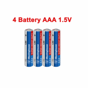 4Pcs Battery AAA 1.5V Westinghouse Heavy duty