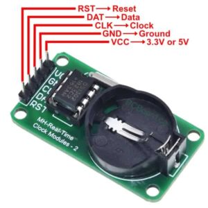 DS1302 RTC Real Time Clock Module without Battery