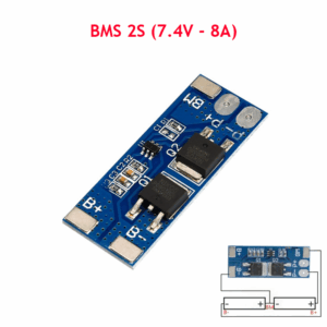 BMS 2S 13A 18650 7.4V-8.4V Lithium Battery Protection Board