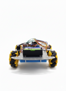 Aluminum Mobile Robot Plateform 4WD (with 4 DC Metal Geared Motor & 4 Mecanum Wheel)