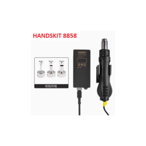 Handskit 8858 adjustable temperature range from 100°C to 500°C