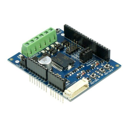 0.8Amp 5V-26V DC Motor Driver Shield for Arduino (2 Channels)