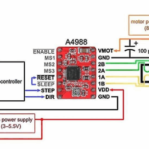 A4988 Stepper Motor Driver 2A