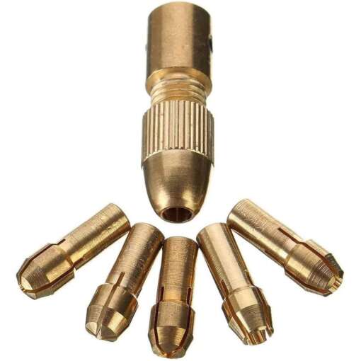 Mini Drill Accessories Drill Chucks Set 0.5-3mm Adapter Fits 2.3mm Motor Shaft Mini Drill Accessories Drill Chucks Set 0.5-3mm Adapter Fits 2.3mm Motor Shaft