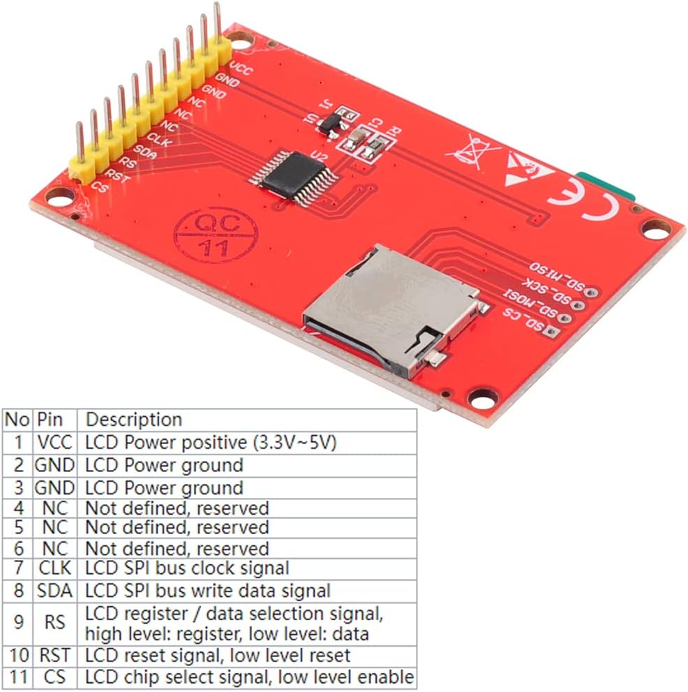 TFT LCD Display Module SPI Interface 1.8 Inch 128*160 TFT LCD Display Module SPI Interface 1.8 Inch 128*160