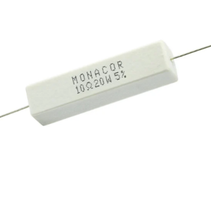 10 Ohm 20 Watt 5% Ceramic Resistor