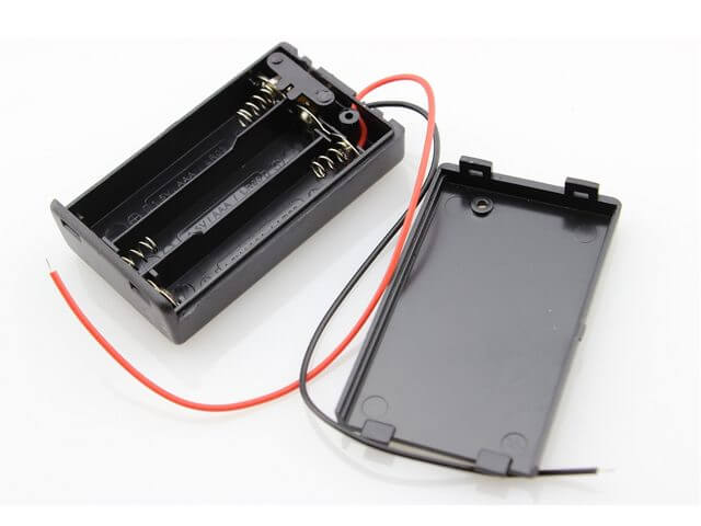 AA Battery Holder 3 Cell + On/Off Switch AA Battery Holder 3 Cell + On/Off Switch