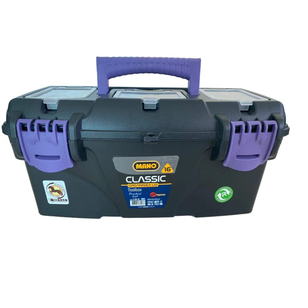 MANO C.OR-16 Tool Box With Organizer MANO C.OR-16 Tool Box With Organizer