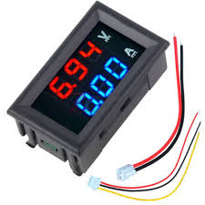 DC 0-100V 10A Digital Voltmeter and Ammeter Dual Display DC 0-100V 10A Digital Voltmeter and Ammeter Dual Display
