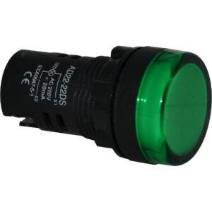 indication lamp ad22 22ds green