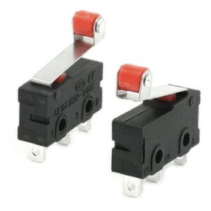 SPDT Micro Limit Switch Roller Lever 5A 3 pins Dim:20*6mm