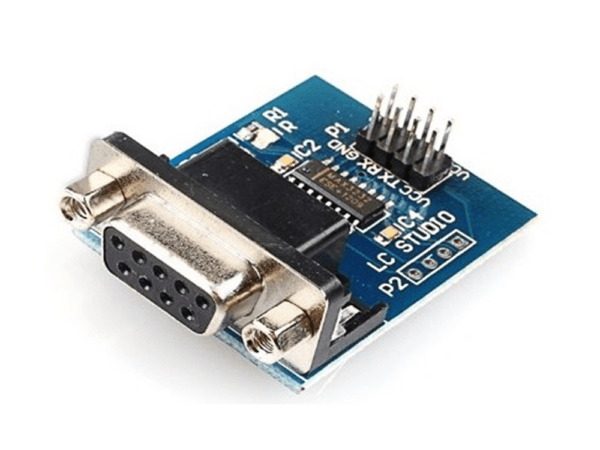 rs232 serial port to ttl converter module sp3232 max232 with dupont cable