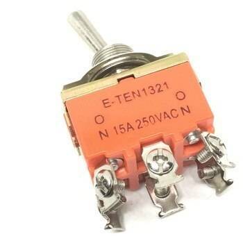 ss 1 1piece power switch e ten1321 15a 250v ac 6pin on on 12mm toggle switch rocker