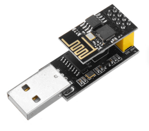 ESP8266 ESP-01 with USB adapter WiFi module