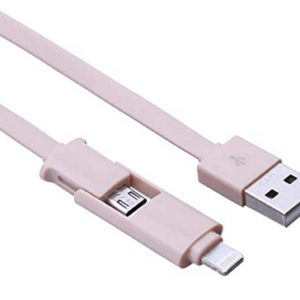 USB cable lightning and micro