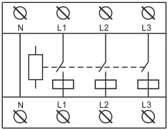 RM-FVA voltage and current protector (3 Phase)