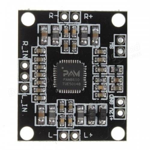 PAM8610 Digital Audio Amplifier Board 2x15W Dual Channel Stereo 7-15 V