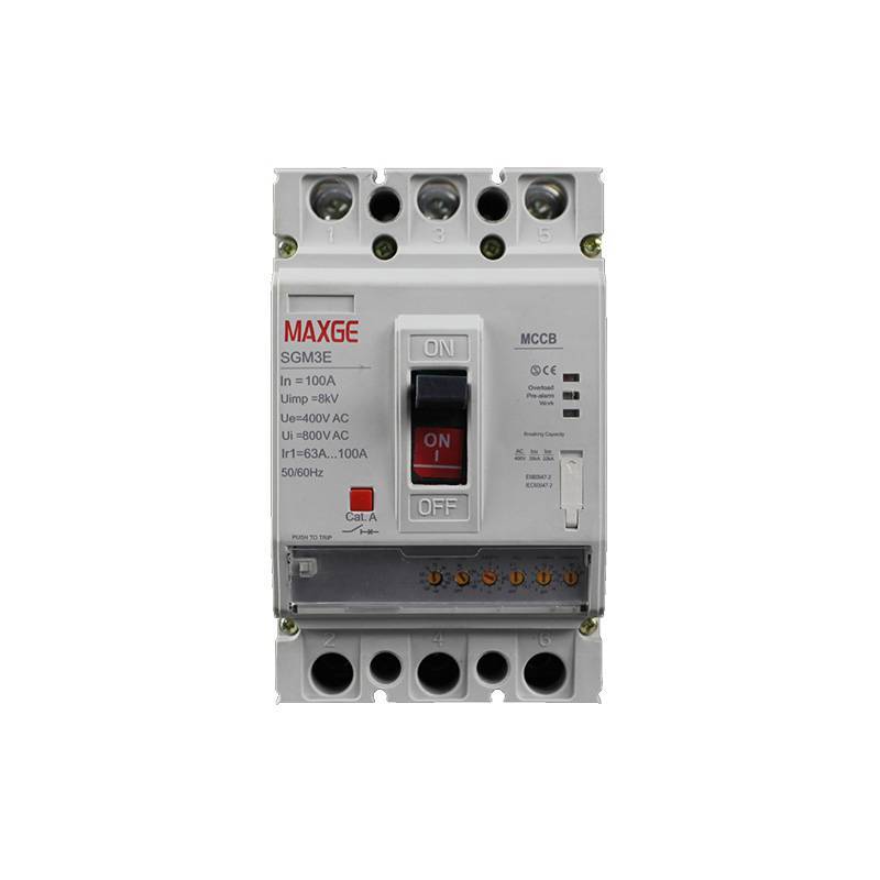 MAXGE SGM3 100A Moulded Case Circuit Breaker (MCCB)