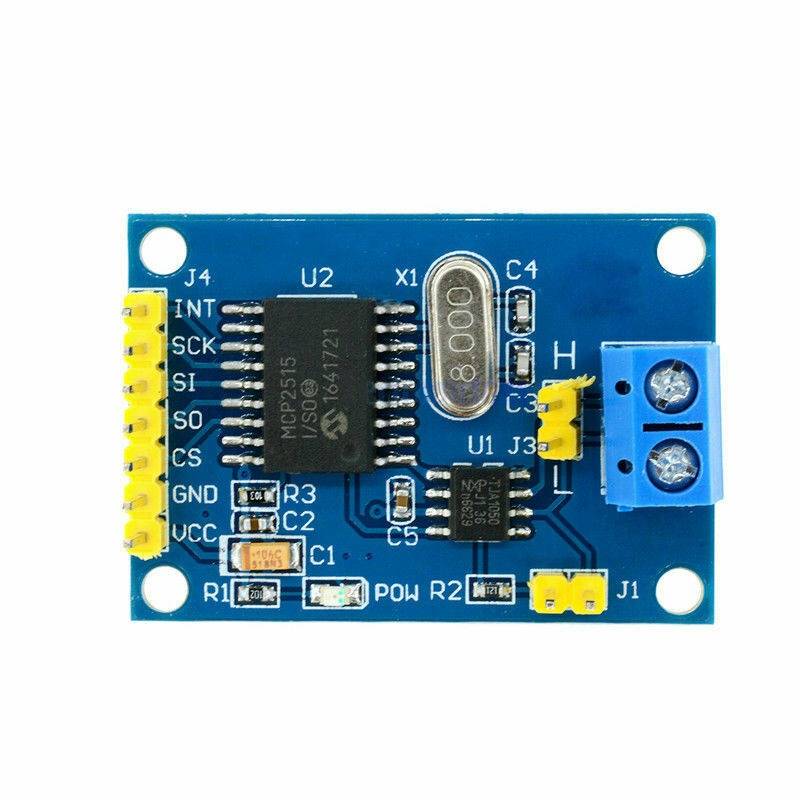 MCP2515 CAN Bus Module Board TJA1050 Receiver SPI