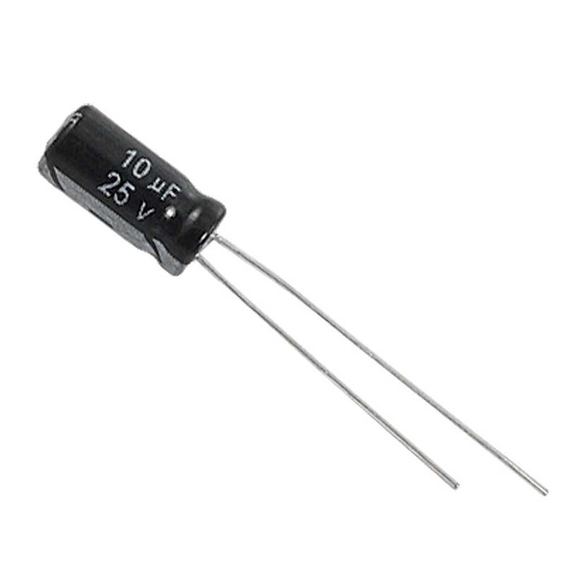 10UF 25V Aluminium Electrolytic Capacitor