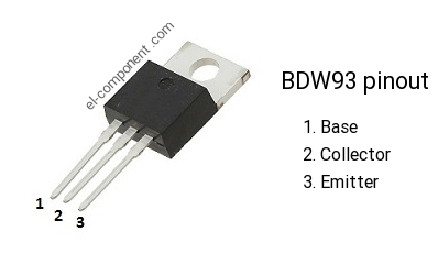 BDW93 Bipolar Transistor