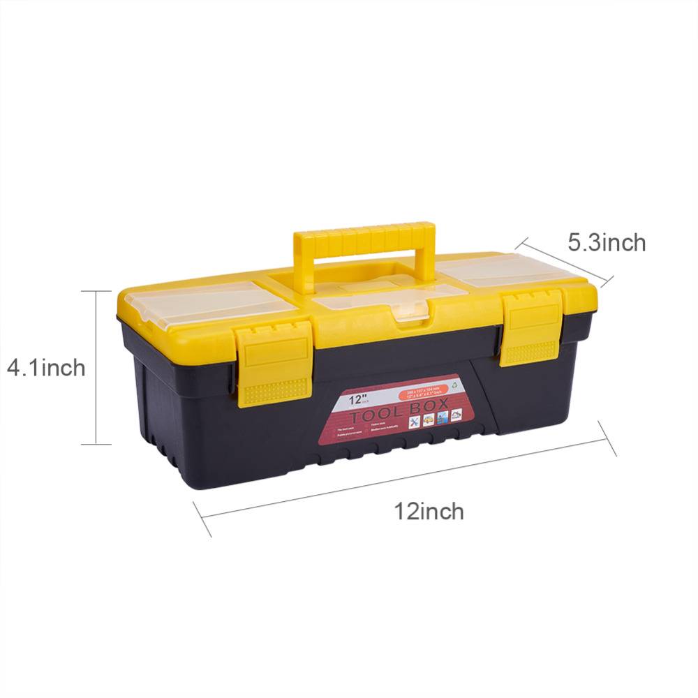 12 Inch Hand Carry Lockable Storage Tool Box