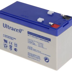 Ultracell Sealed Lead Acid Battery (12V,7.2AH/20HR)