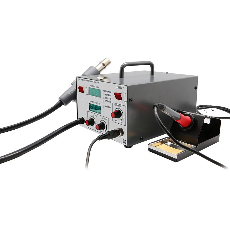 UNI-T Professional Hot Air Two-in-one Digital Soldering Station EH321