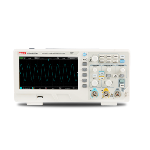 UNI-T UTD2102CEX+ Digital Storage Oscilloscope 100MHz 2 Channel