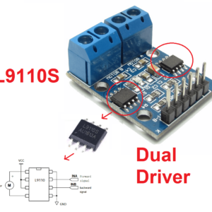 L9110 Dual Motor Driver (1A)