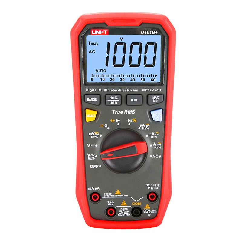 UT61B+ 1000V True RMS Digital Multimeter