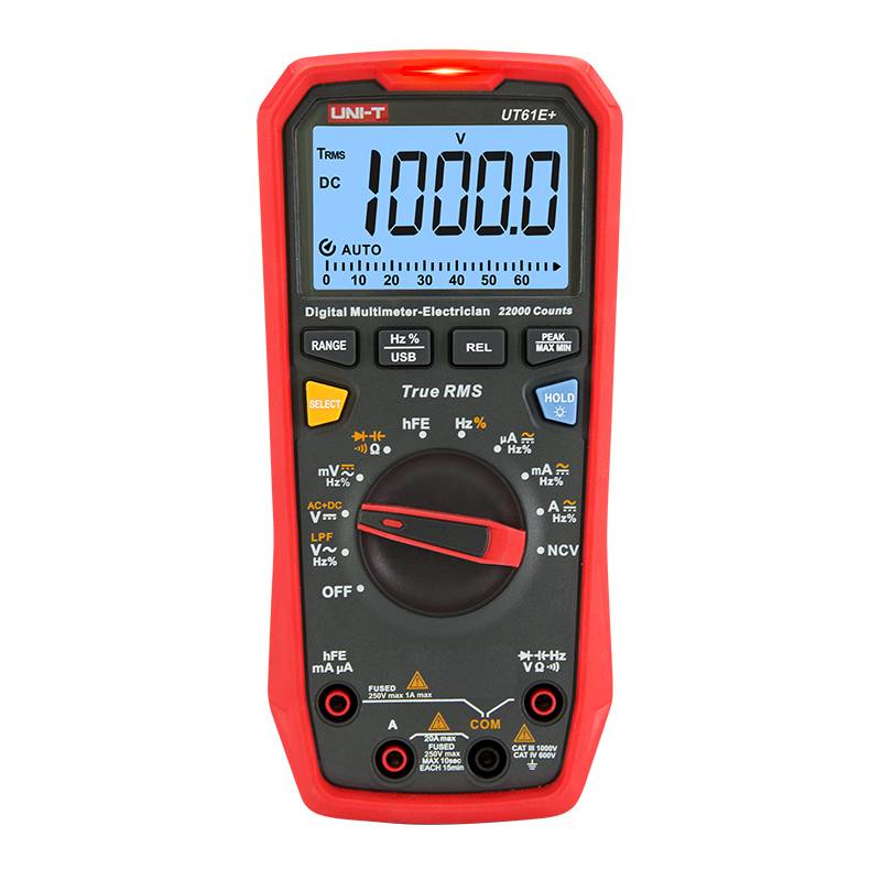 UT61E+ 1000V True RMS Digital Multimeter