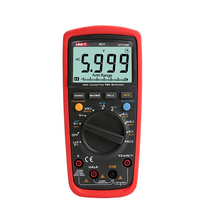 UT139E True RMS Digital Multimeter (Discontinued)