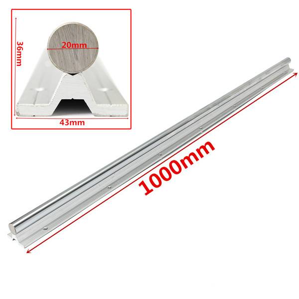 1M Linear Guide Rail Rod 20mm