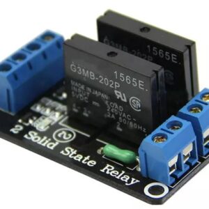 2 Channel 5V DC Relay Module Solid State Low Level trigger