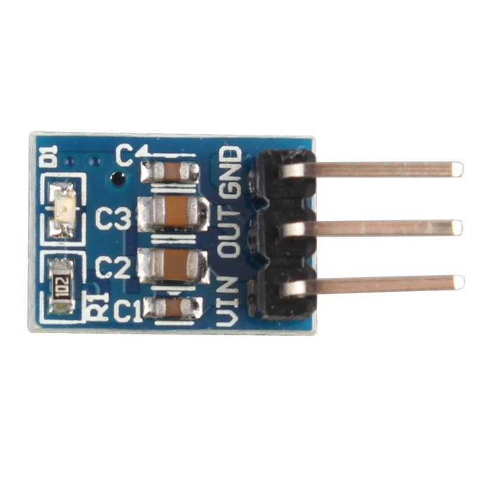 AMS1117 5V to 3.3V DC-DC Step-Down Power Supply Buck Module 800mA