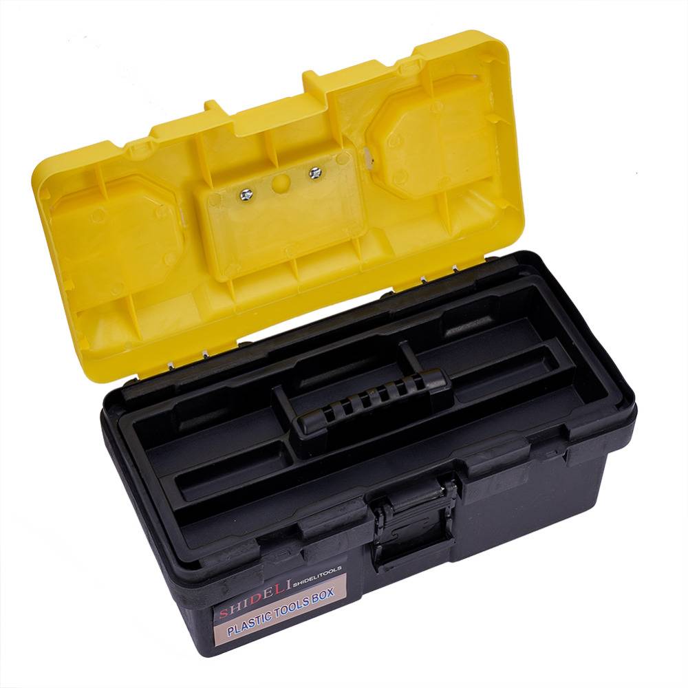 14 Inch Hand Carry Lockable Storage Tool Box