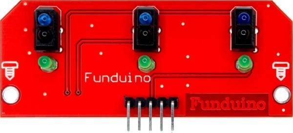 5V (3 Channel) Infrared Line Tracking Sensor Module