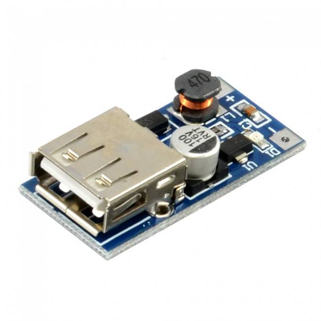 DC-DC USB Boost Step-up Converter 0.9V-5V to 5V