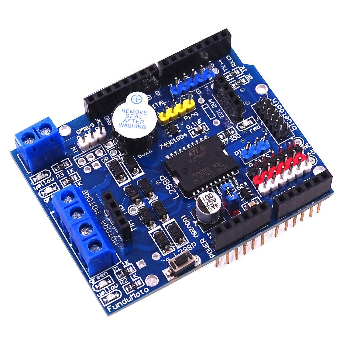 Arduino L298P Motor Shield